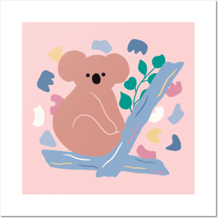 Dreamy Koala Posters and Art